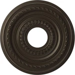 Ekena Millwork 13"od X 3 1/2"id Pvc Ceiling Medallion Metallic Dark Bronze. Fixed Price $51.38.