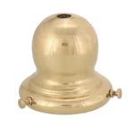 B&p Lamp 2 1/4" Fitter, Bulbous-shaped Shade Holder, Polished & Lacq. Key Slot. Fixed Price $19.64.