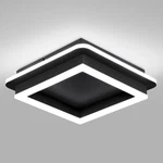 Caneoe Black Modern Led Ceiling Light, Square Flush Mount Hallway Lig.... Fixed Price $50.73.