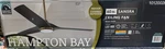 Hampton Bay Sansra 60 In. Indoor/outdoor Brass Ceiling Fan Cct Led With Remote. Fixed Price $119.99.