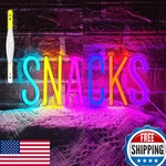 Jiarodey Snacks Neon Signsnack Bar Sign For Art Wall Decorcake Candy Shop Snack. Fixed Price $44.86.