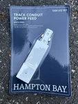 Lot Hampton Bay Track Conduit Power Feed White Finish 2400 Watts Set Of 4. Fixed Price $30.00.