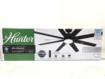 Hunter Windsail 60in.led Indoor/outdoor Matte Black Ceiling Fan With Remote*open. Fixed Price $204.95.