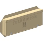 Orbit Um1020-tv Tv Single Residence Service Enclosure With Embossed "television". Fixed Price $34.50.