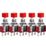 Diyhz Ac 2a/250v 5a/120v 3 Pin Momentary Push Button Switch No Nc 3p, Red. Fixed Price $13.99.