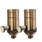 Royal Designs Vintage Full Range Dimmer Turn Knob Lamp Socket, Various Finishes. Fixed Price $79.95.