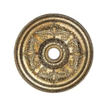 Livex Lighting 8210-65 Ceiling Medallion, Hand Painted Vintage Gold Leaf. Fixed Price $467.60.