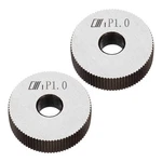 Uxcell 2pcs 28x8x8mm Knurling Wheel Kit 1.0mm Pitch Straight. Fixed Price $24.99.