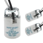 Fineled E12 Candelabra Screw Ceramic Socket,e12 Ul Listed Porcelain L. Fixed Price $14.12.