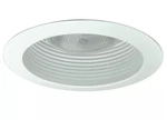 Nora Lighting Ns-76 4" Baffle Recessed Trim - Wet Location- White- New Free Ship. Fixed Price $12.00.