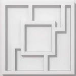 Ekena Millwork Knox Pvc Ceiling Medallion 10" Contemporary Design. Fixed Price $34.00.