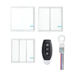 Smart Wireless Light Switch Kit Wall Remote Control On/off No Wiring For Lamps. Fixed Price $15.18.