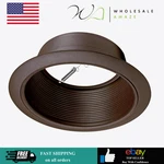 Nicor Lighting 6 Inch Oil-rubbed Bronze Recessed Baffle Trim,fit Housing. Fixed Price $14.99.