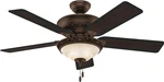 Hunter 53200 52" Italian Country Style Indoor Ceiling Fan W/ Led Light In Cocoa. Fixed Price $199.00.