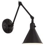 Crystorama Morgan 1 Light Sconce, Matte Black - Mor-8801-mk. Fixed Price $328.00.