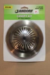Jandorf 60215 Antique Brass Canopy Kit For Outlet Box And Hang Ceiling Fixture. Fixed Price $9.99.