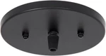 B&p Lamp 5 1/4 Inch Modern Shallow Steel Canopy Kit With Satin Black. Fixed Price $22.11.