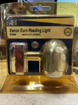 Abi 410010 Xenon Euro Reading Light 1-1/4"x2-1/4" Base Size New In Pack. Fixed Price $34.95.