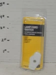 Hillman Lamp Cord Switch 427668 - White. Fixed Price $3.98.
