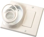 Kichler 370011 Ivory Traditional / Classic Fan Dual Gang Wall Plate Accessory. Fixed Price $27.87.