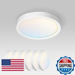 Asd Led 7 Round Flush Mount Ceiling Light Fixture Profile Surface Lighting 5cct. Fixed Price $131.32.