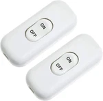 Inline Cord Switch, Pluspoe 2-pack On Off Button Control Lamp Appliance Switch F. Fixed Price $12.49.