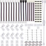 4 Pin Led Connectors For Strip Light, Include Most Of Solderless. Fixed Price $24.99.