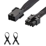 J&d Pcie 6 To 8 Pin Power Adapter (2 Pack), 12 Inch Pci Express Cable. Fixed Price $13.20.