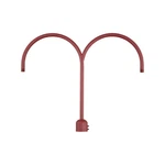 Millennium Lighting Rpad Red R Series Two Light Post Adapter. Fixed Price $127.90.