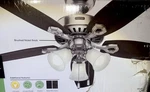 Hunter Builder Plus 53238 Genuine 52 Ceiling Fan Led Light Bronze. Fixed Price $105.00.