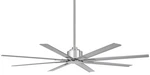 Minkaaire Xtreme H2o 65" 8 Blade Indoor / Outdoor Ceiling Fan F896-65-bnw. Fixed Price $474.99.