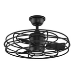 New Home Decorators Heritage Point 25 In. Indoor Outdoor Matte Black Ceiling Fan. Fixed Price $95.00.