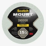 Scotch Indoor White Mounting Tape Double-sided 15 Lbs 3/4" X 350" 110h-long-dc. Fixed Price $18.99.
