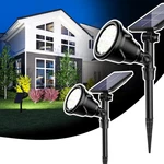 Roshwey Solar Spot Lights Outdoor - 600lm Spotlights Waterproof Outside Flood Li. Fixed Price $53.95.