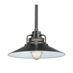 Millennium Lighting R Series 1 Light Pendant, Black, 10" - Rrrs18-sb. Fixed Price $399.90.