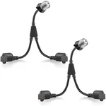 2 Pcs In 1 Light Socket To Plug Adapter Convert E26/e27 Bulb Piece. Fixed Price $29.17.