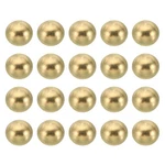 M3x0.5 Thread Cap Nuts Knob 20 Pack Brass Ball Lamp Decor #1. Fixed Price $8.17.