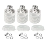 Porcelain Threaded Socket With Metal Shade Ring,jnxqwe Ceramic Medium Base Sc.... Fixed Price $21.29.