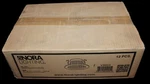 Nora Lighting Nl-411 4" Black Adjustable Baffle W/ White Metal Ring Case Of 12. Fixed Price $29.61.
