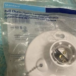 Leviton Pull Chain Lampholder White E26 660w Ul Listed R50-8827-cw4. Fixed Price $8.30.