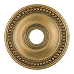 Beaumont Lane Ceiling Medallion In Hand Painted Antique Gold Leaf. Fixed Price $197.99.