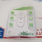 Hunter 99118 Universal Fan & Lights Remote Control And Receiver Combo Open Box. Fixed Price $29.99.
