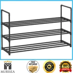 Shoe Rack, 3 Tier Organizer, Metal Storage Shelf For 15 Pairs Of Shoes. Fixed Price $19.99.