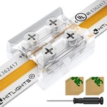 Hitlights 12 Pack Led Connector 2 8mm-12pcs, 2pin 8mm (12pcs, Strip To Strip). Fixed Price $22.57.