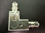 Wac Lighting Hl-right-wt H Track "l" Connector- Right(white). Fixed Price $11.99.