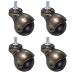 Uxcell 2 Inch Ball Caster Wheels, 4pcs Threaded Stem Inch, Bronze Tone. Fixed Price $30.77.