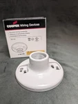 Cooper Porcelain Ceiling Lampholder Keyless Light Socket. Pull Chain Is Missing. Fixed Price $7.65.