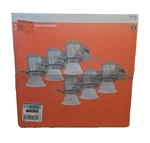 Commercial Electric 6" New Construction Recessed Can Light Housing 6-pack E26. Fixed Price $15.00.