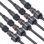 Waterproof Connectors 2 Wire,16awg Male Female Plug Led Connector With 2pin Wate. Fixed Price $22.51.