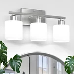 Dekang Bathroom Light Fixtures Over Mirror 3-light, Brushed Nickel-3light. Fixed Price $75.16.